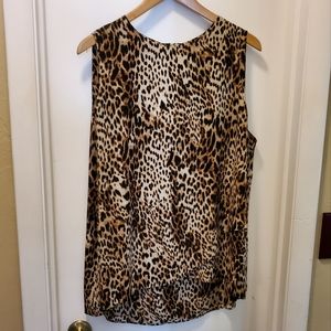Animal Print Chico's top